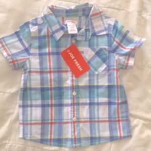 NWT Joe Fresh SS bottom down  baby boy size 18-24m